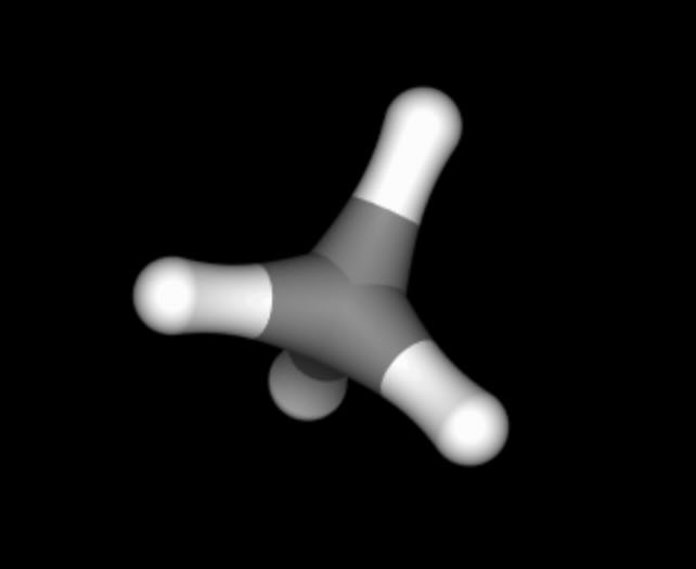 A picture of methane