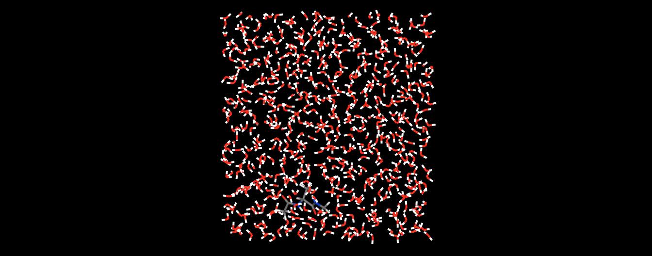3D view of aladip in water