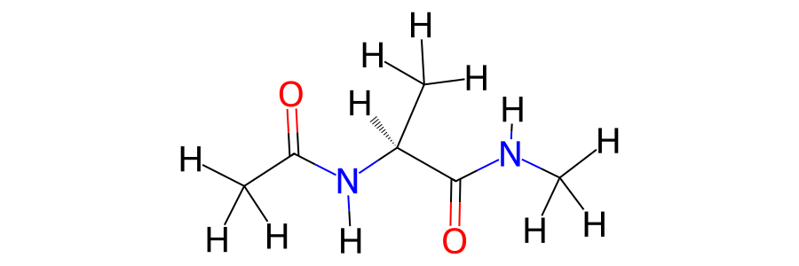 Two dimensional view of aladip created by rdkit, including hydrogens