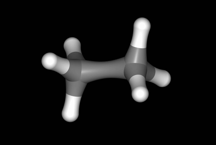 View of the reference state (ethane)